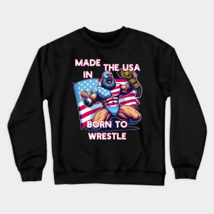 USA Wrestling Crewneck Sweatshirt